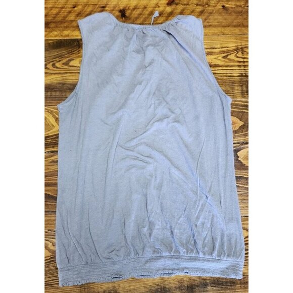 Ann Taylor Loft Dress Tank Top XS Brown with Accent Button - Picture 3 of 4